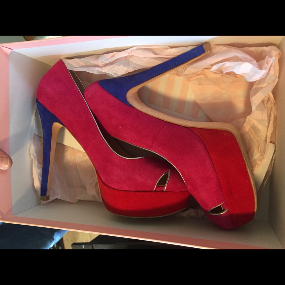 Color Block Stilettos